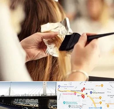 آرایشگاه رنگ و مش در پارک وی