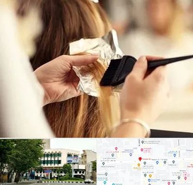 آرایشگاه رنگ و مش در طالقانی