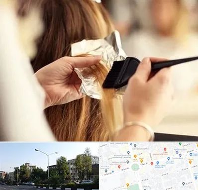 آرایشگاه رنگ و مش در میدان کاج