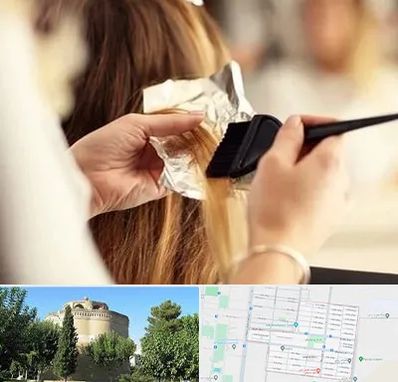 آرایشگاه رنگ و مش در مرداویج اصفهان