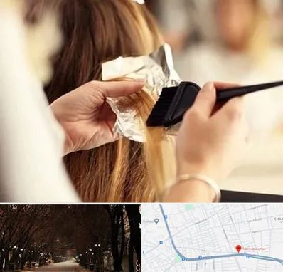 آرایشگاه رنگ و مش در ابوریحان تبریز