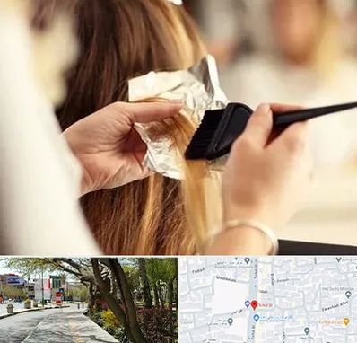 آرایشگاه رنگ و مش در خیابان توحید اصفهان