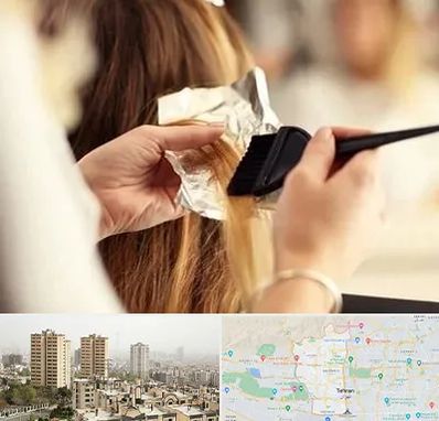 آرایشگاه رنگ و مش در منطقه 5 تهران