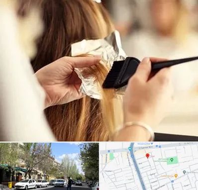 آرایشگاه رنگ و مش در کوی فیروز تبریز