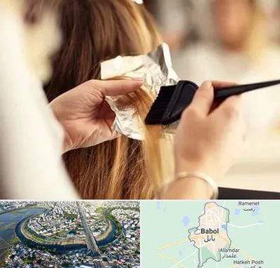 آرایشگاه رنگ و مش در بابل