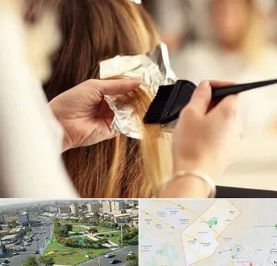 آرایشگاه رنگ و مش در کمال شهر کرج