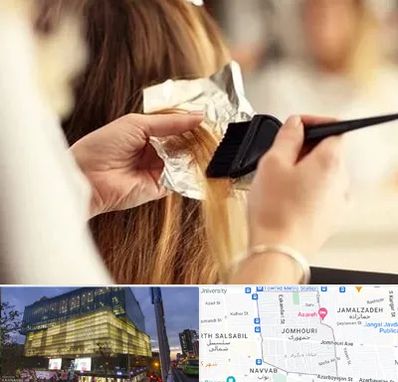 آرایشگاه رنگ و مش در جمهوری