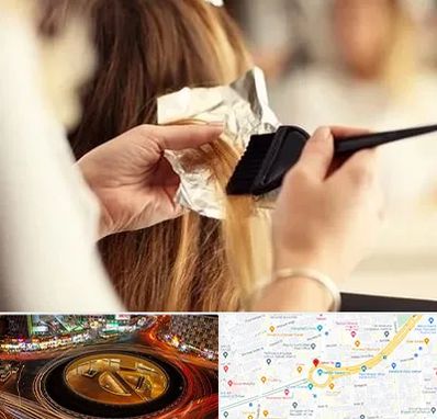 آرایشگاه رنگ و مش در میدان ولیعصر