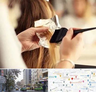 آرایشگاه رنگ و مش در فاطمی