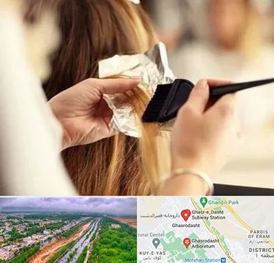 آرایشگاه رنگ و مش در قصرالدشت شیراز