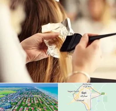 آرایشگاه رنگ و مش در ساری