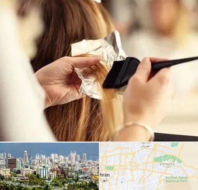 آرایشگاه رنگ و مش در شرق تهران