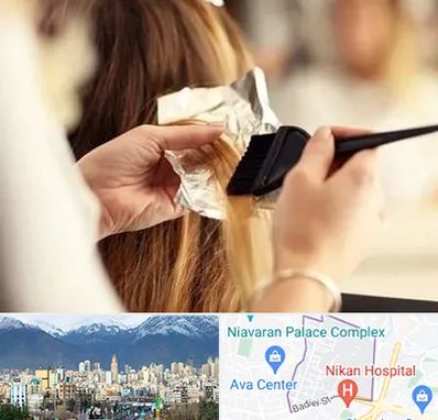 آرایشگاه رنگ و مش در آجودانیه