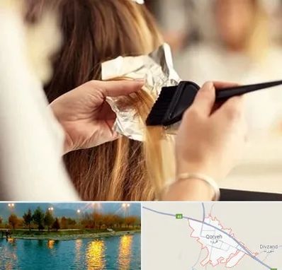 آرایشگاه رنگ و مش در قروه