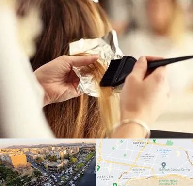 آرایشگاه رنگ و مش در تهرانپارس