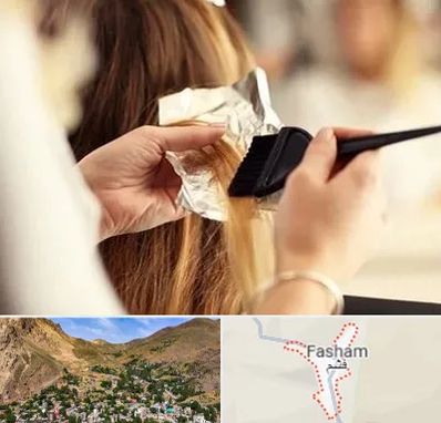 آرایشگاه رنگ و مش در فشم