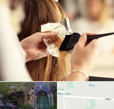 آرایشگاه رنگ و مش در بریانک