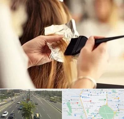 آرایشگاه رنگ و مش در منطقه 17 تهران