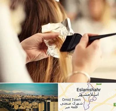 آرایشگاه رنگ و مش در اسلامشهر