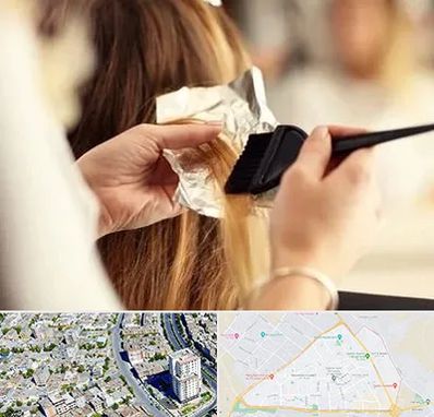 آرایشگاه رنگ و مش در قاسم آباد مشهد