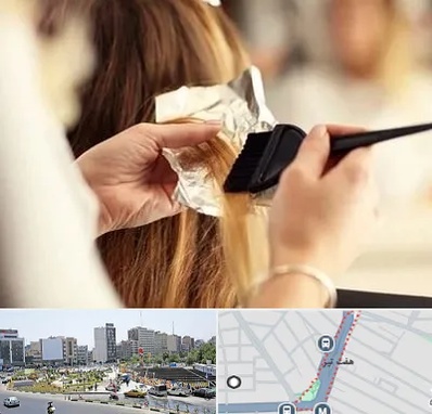 آرایشگاه رنگ و مش در هفت تیر