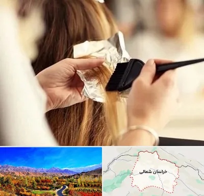 آرایشگاه رنگ و مش در خراسان شمالی