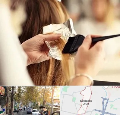 آرایشگاه رنگ و مش در کاشانک