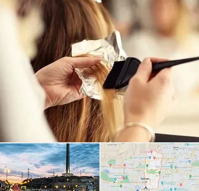 آرایشگاه رنگ و مش در منطقه 2 تهران