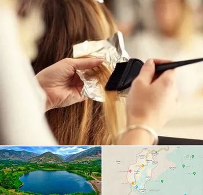 آرایشگاه رنگ و مش در رودبار