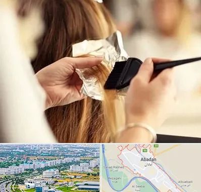 آرایشگاه رنگ و مش در آبادان