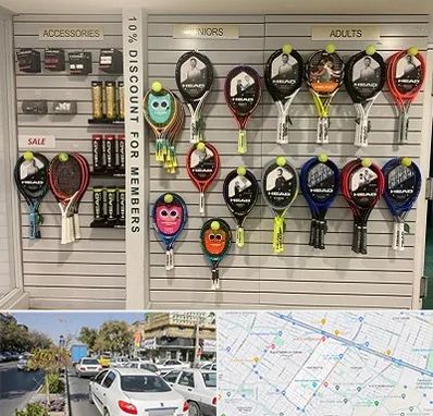 فروشگاه لوازم تنیس در مفتح مشهد