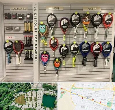 فروشگاه لوازم تنیس در وکیل آباد مشهد