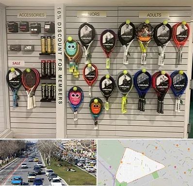 فروشگاه لوازم تنیس در احمدآباد مشهد