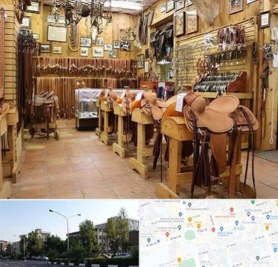 فروشگاه لوازم سوارکاری در میدان کاج