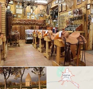 فروشگاه لوازم سوارکاری در تویسرکان