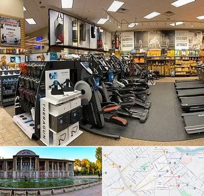 فروشگاه لوازم بدنسازی در عفیف آباد شیراز