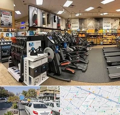 فروشگاه لوازم بدنسازی در مفتح مشهد