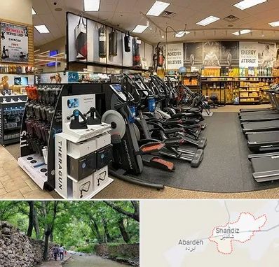 فروشگاه لوازم بدنسازی در شاندیز مشهد