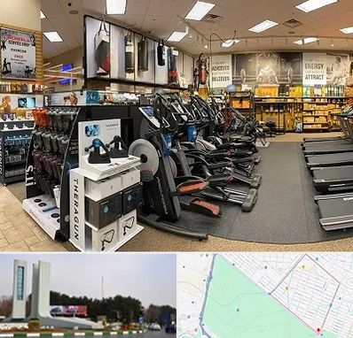 فروشگاه لوازم بدنسازی در بلوار فلسیطین مشهد