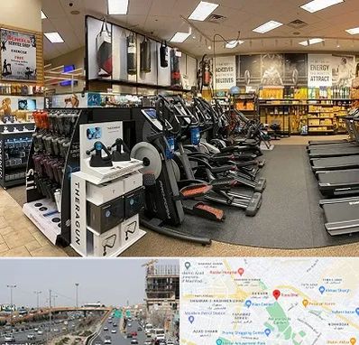 فروشگاه لوازم بدنسازی در بلوار توس مشهد