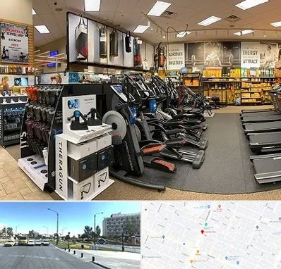 فروشگاه لوازم بدنسازی در بلوار کلاهدوز مشهد