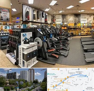 فروشگاه لوازم بدنسازی در اندرزگو