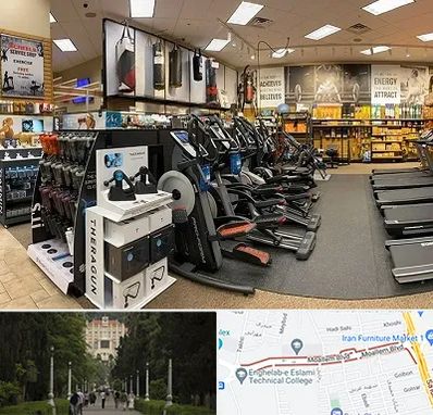 فروشگاه لوازم بدنسازی در بلوار معلم رشت 