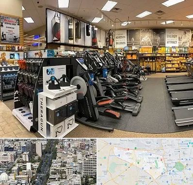 فروشگاه لوازم بدنسازی در منطقه 18 تهران