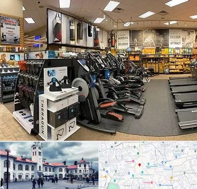 فروشگاه لوازم بدنسازی در میدان شهرداری رشت