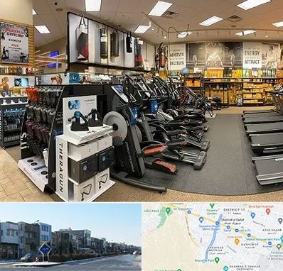 فروشگاه لوازم بدنسازی در شریعتی مشهد