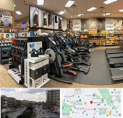 فروشگاه لوازم بدنسازی در بلوار فردوسی مشهد