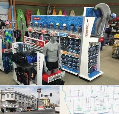 فروشگاه لوازم شنا در 17شهریور