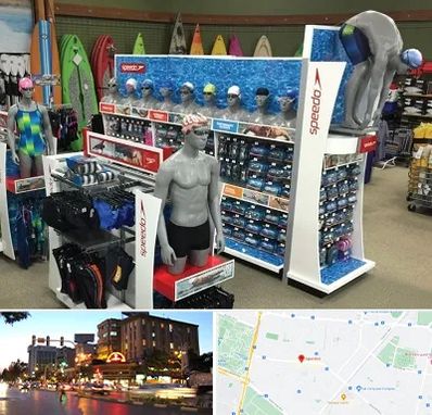 فروشگاه لوازم شنا در بلوار سجاد مشهد