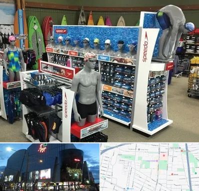 فروشگاه لوازم شنا در بلوار اباذر